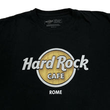 Load image into Gallery viewer, HARD ROCK CAFE “Rome” Classic Souvenir Logo Spellout Graphic T-Shirt
