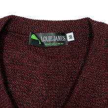 Load image into Gallery viewer, Vintage 90’s LOUIE JAMES Golf Wear Patterned Acrylic V-Neck Knit Sweater Jumper
