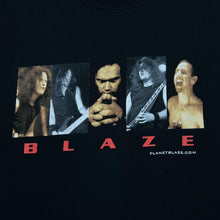 Load image into Gallery viewer, Vintage BLAZE BAYLEY “Blaze Planet” Wolfsbane Iron Maiden Heavy Metal Band T-Shirt
