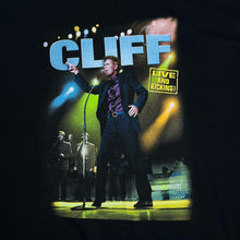 Load image into Gallery viewer, Vintage CLIFF RICHARD (2004) “Live And Kicking” Pop Rock Music Band Tour T-Shirt
