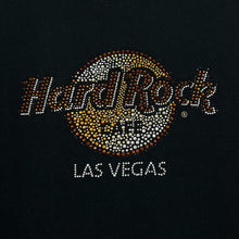 Load image into Gallery viewer, HARD ROCK CAFE “Las Vegas” Diamanté Souvenir Logo Spellout Graphic T-Shirt
