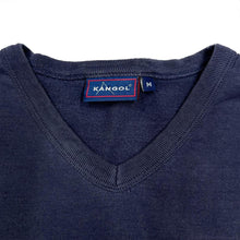 Load image into Gallery viewer, Early 00’s KANGOL Embroidered Mini Spellout Classic V-Neck T-Shirt
