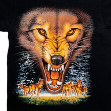 Load image into Gallery viewer, Early 00’s SP Wolf Animal Nature Wildlife Graphic T-Shirt

