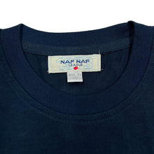 Load image into Gallery viewer, Early 00’s NAF NAF LEAGUE Embroidered Mini Logo Classic Basic Essential T-Shirt
