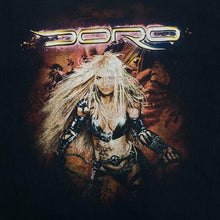 Load image into Gallery viewer, Early 00’s DORO Graphic Spellout German Heavy Metal Music Band T-Shirt
