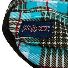Load image into Gallery viewer, JANSPORT Plaid Check Travel Money Hip Belt Pouch Bum Bag Fanny Pack
