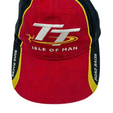 Load image into Gallery viewer, Early 00’s ISLE OF MAN TT “Road Races” Superbike Motorsports Colour Block Baseball Cap
