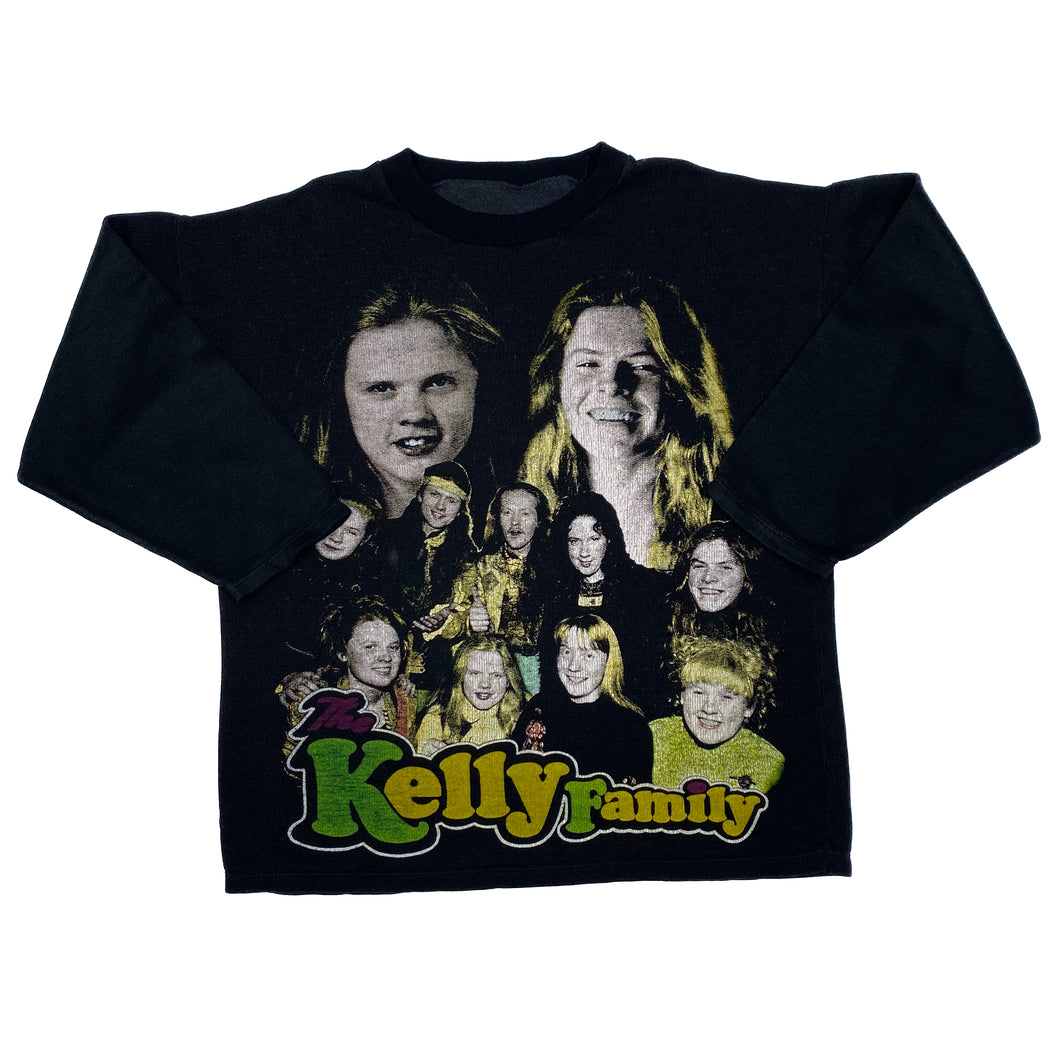 THE KELLY FAMILY Spellout Graphic Pop Folk Rock Music Crewneck Sweatshirt